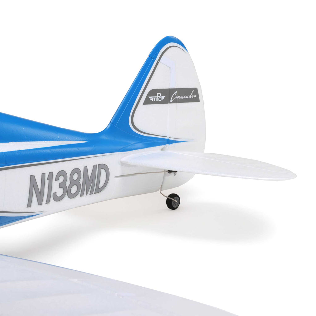 E-flite Commander mPd 1.4m BNF Basic with AS3X and SAFE Select
