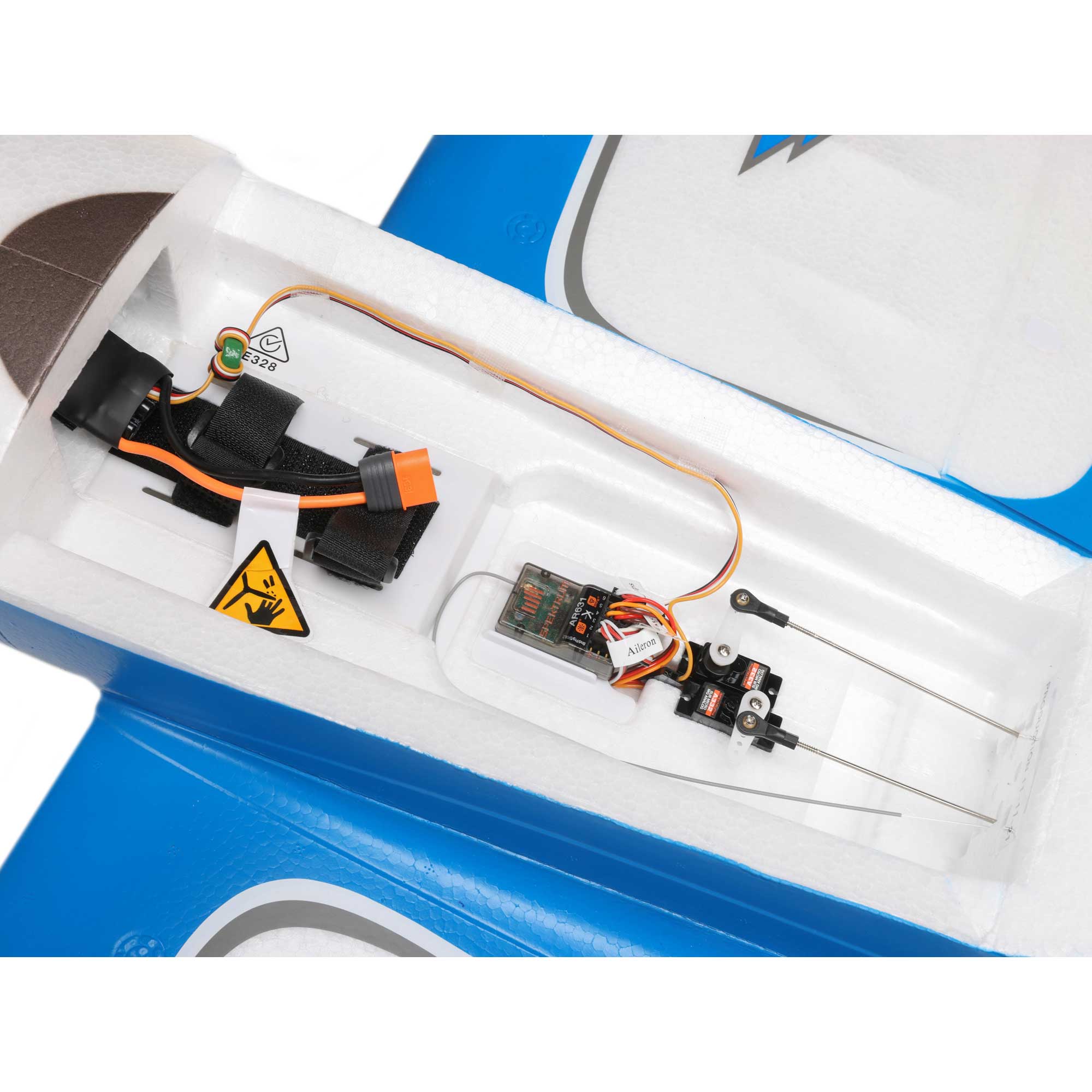 E-flite Commander mPd 1.4m BNF Basic with AS3X and SAFE Select
