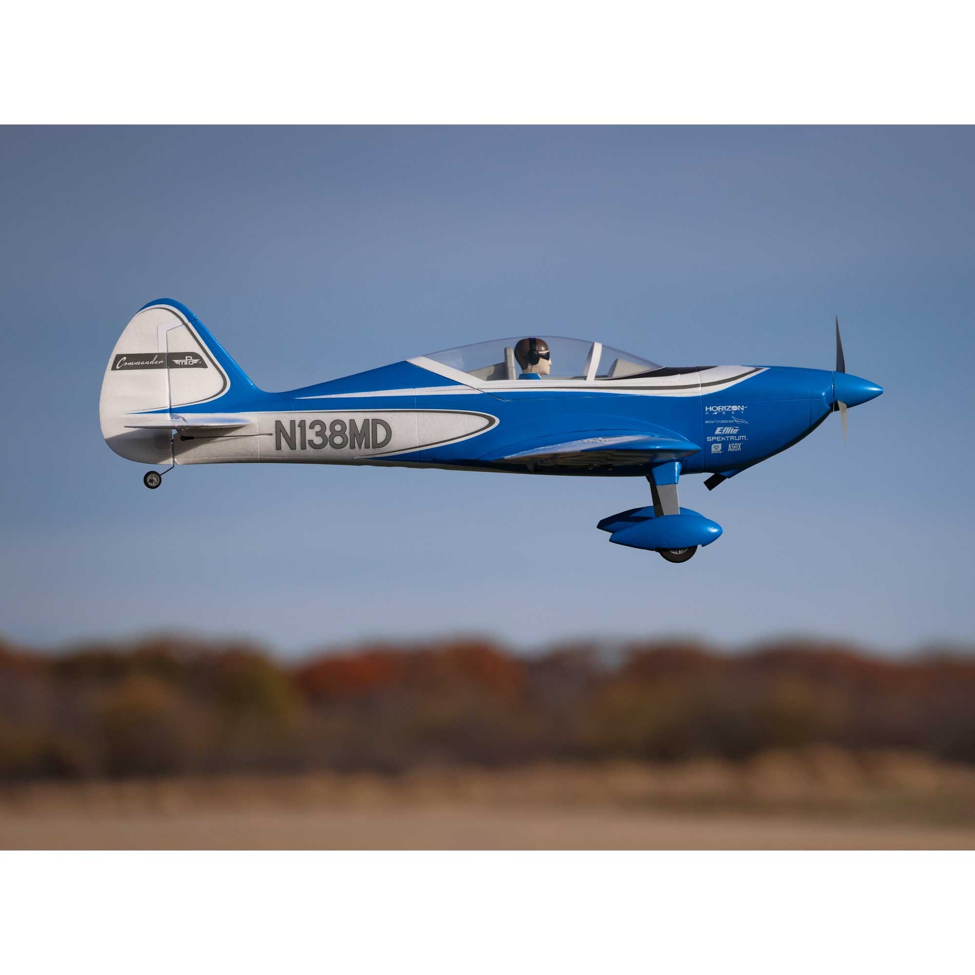 E-flite Commander mPd 1.4m BNF Basic with AS3X and SAFE Select