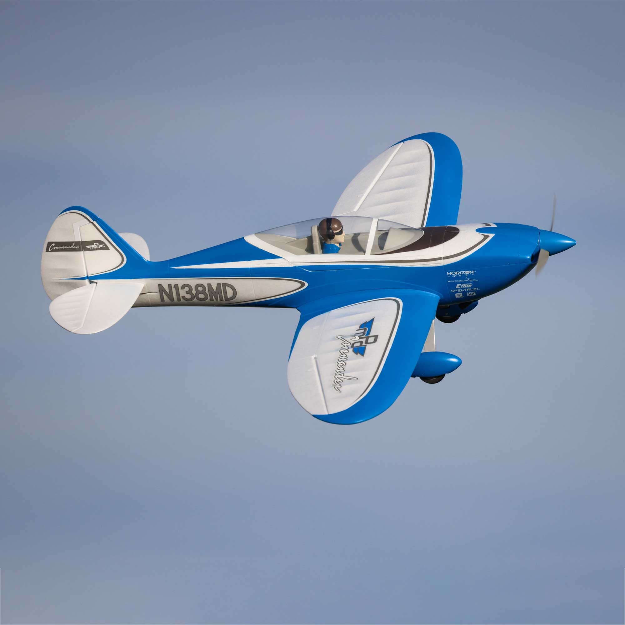 E-flite Commander mPd 1.4m BNF Basic with AS3X and SAFE Select