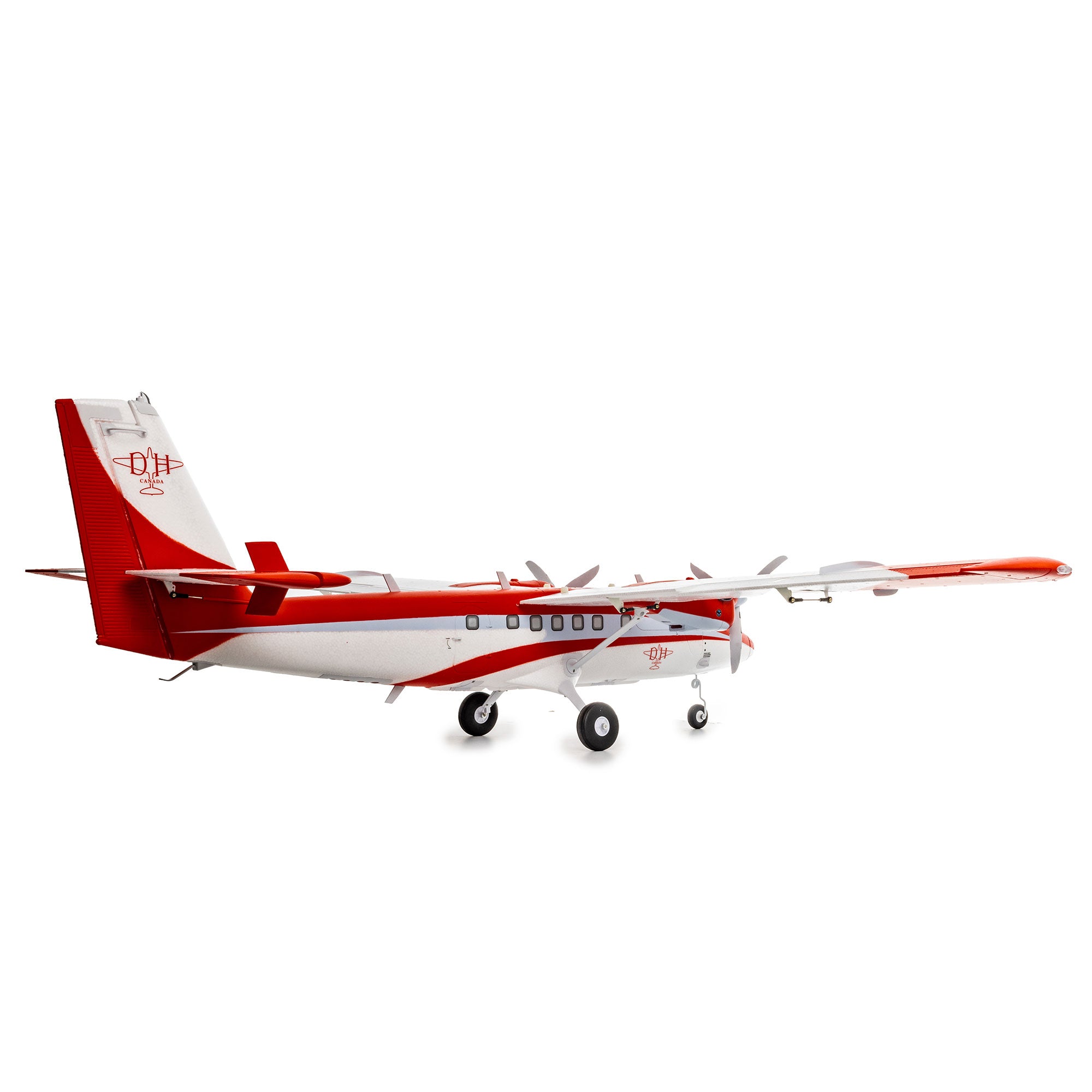 E-flite DHC-6 Twin Otter 1.4m BNF Basic with AS3X+ and SAFE Select Combo with Floats