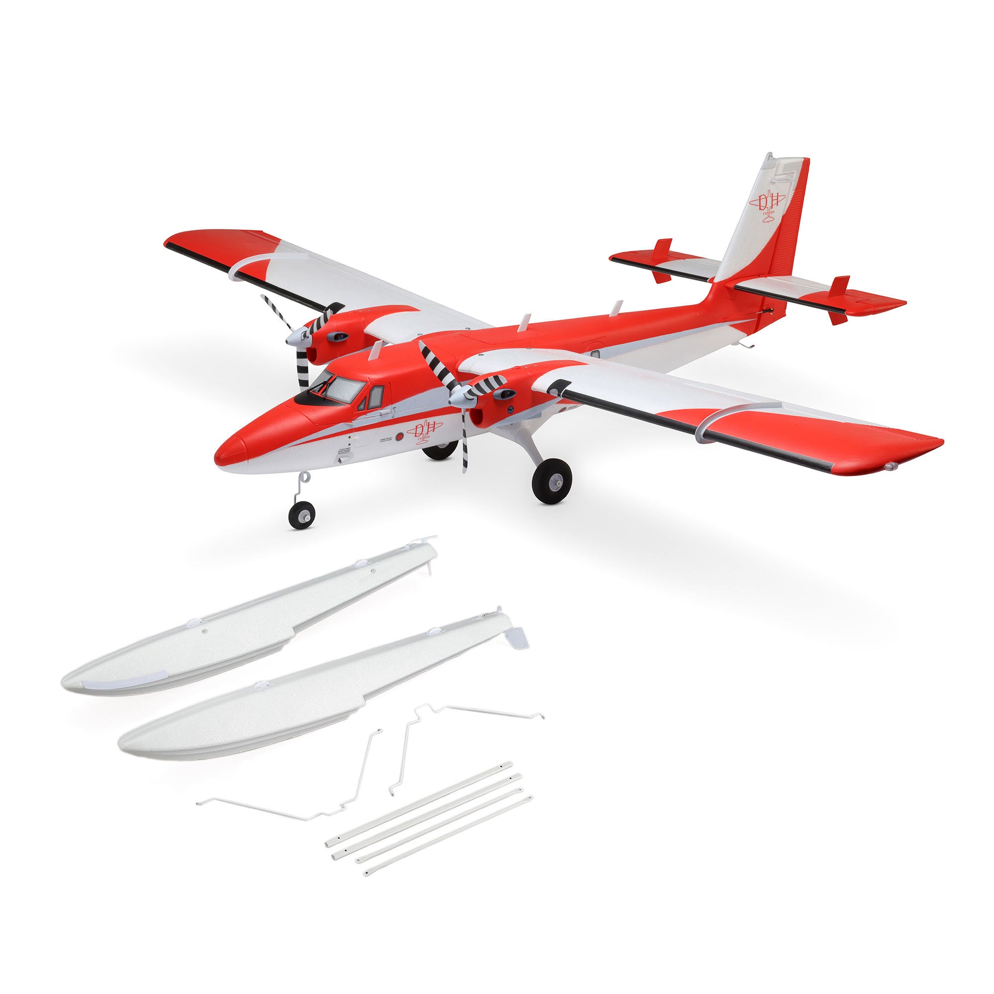 E-flite DHC-6 Twin Otter 1.4m PNP Combo with Floats