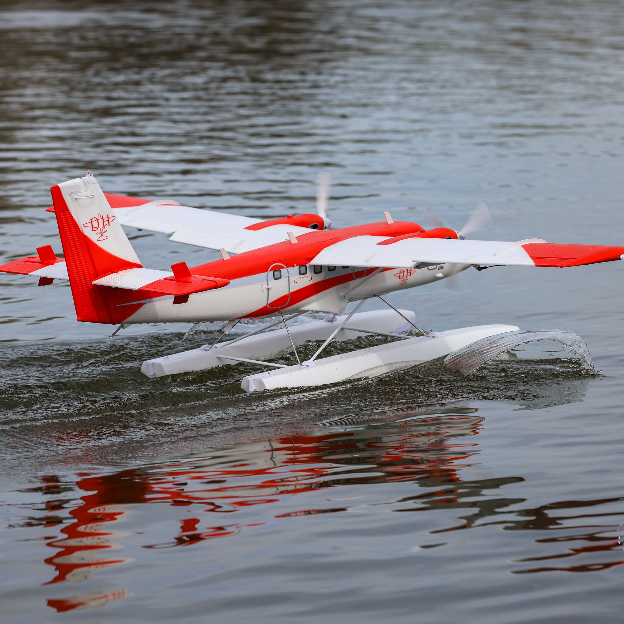 E-flite DHC-6 Twin Otter 1.4m PNP Combo with Floats