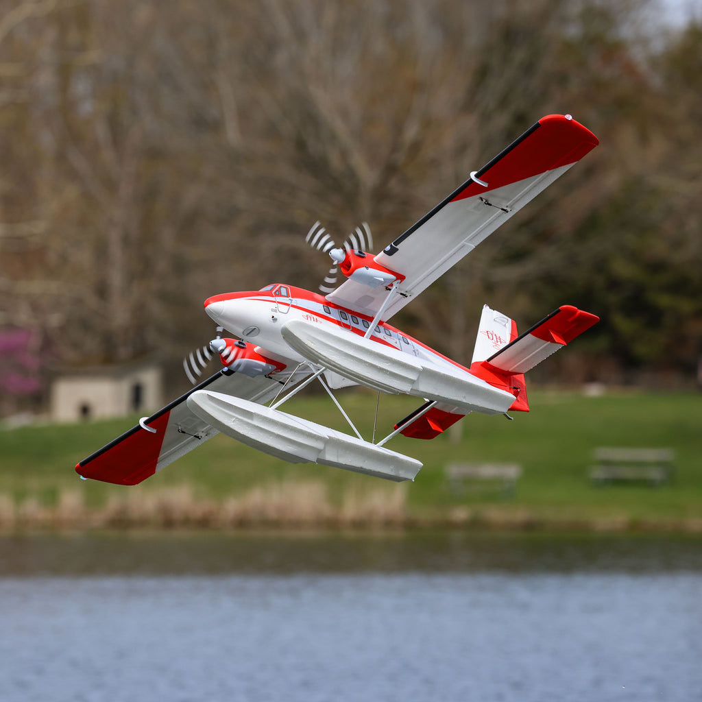 E-flite DHC-6 Twin Otter 1.4m PNP Combo with Floats