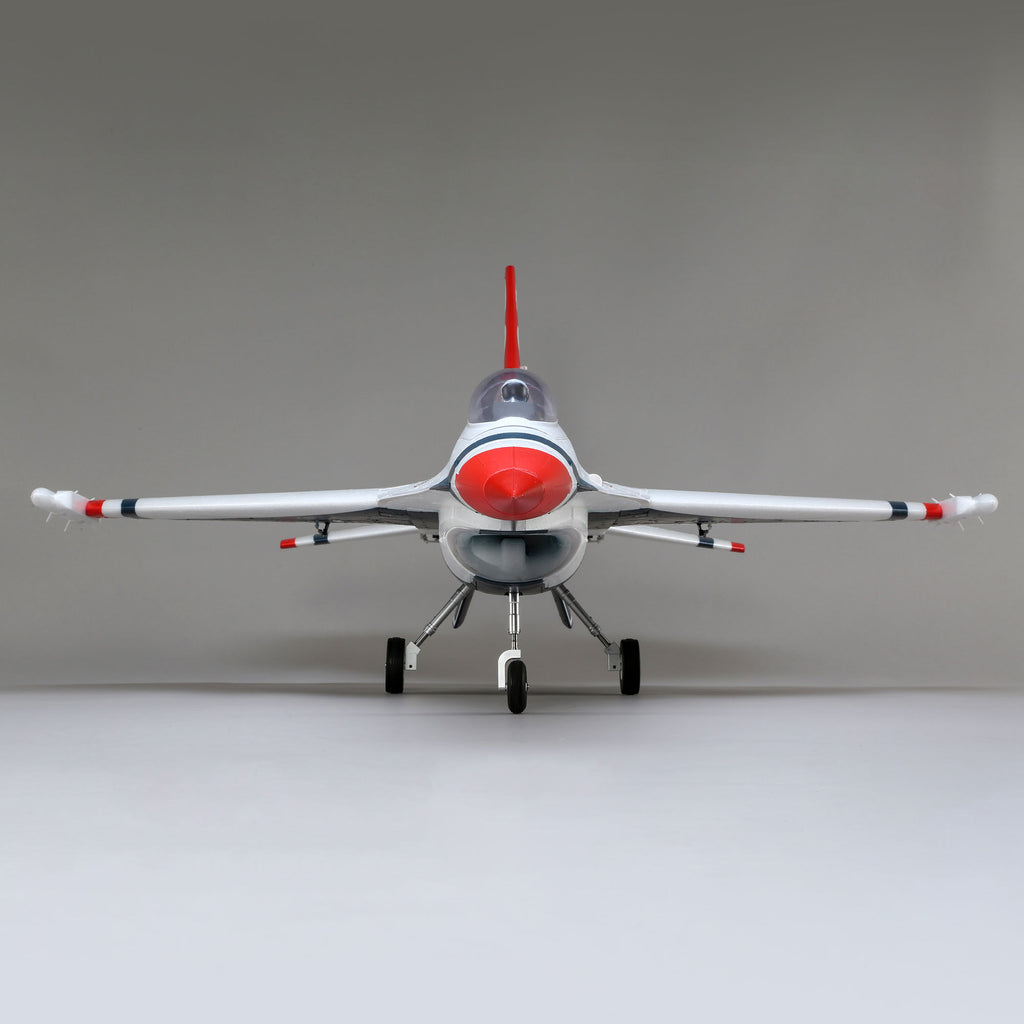 E-flite F-16 Thunderbirds 70mm EDF Jet BNF Basic with AS3X and SAFE Select