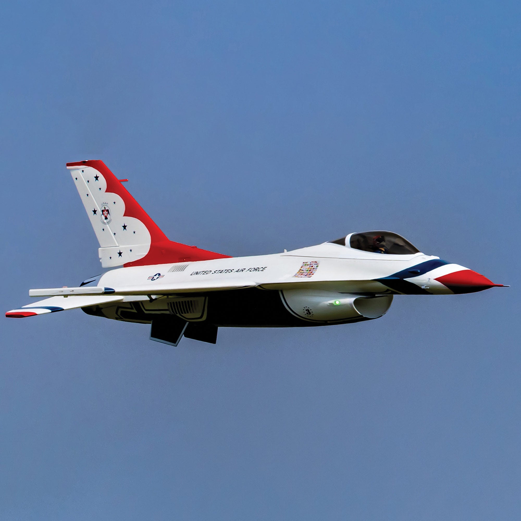 E-flite F-16 Thunderbirds 80mm EDF BNF Basic with AS3X and SAFE Select