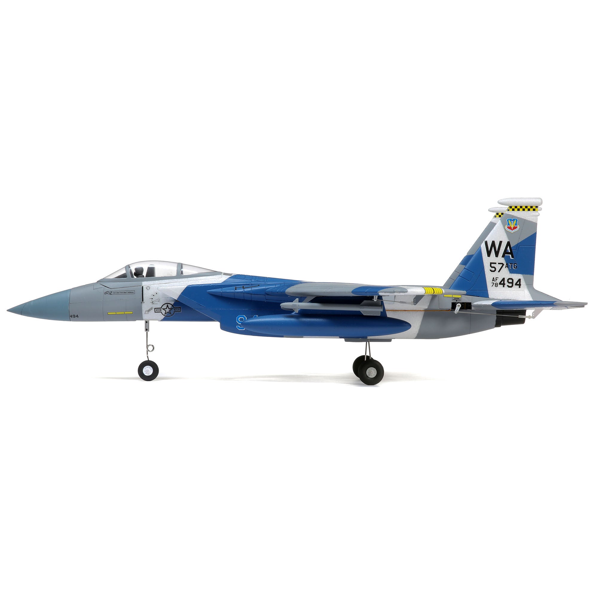 E-flite F-15 Eagle 64mm EDF Jet BNF Basic with AS3X and SAFE Select