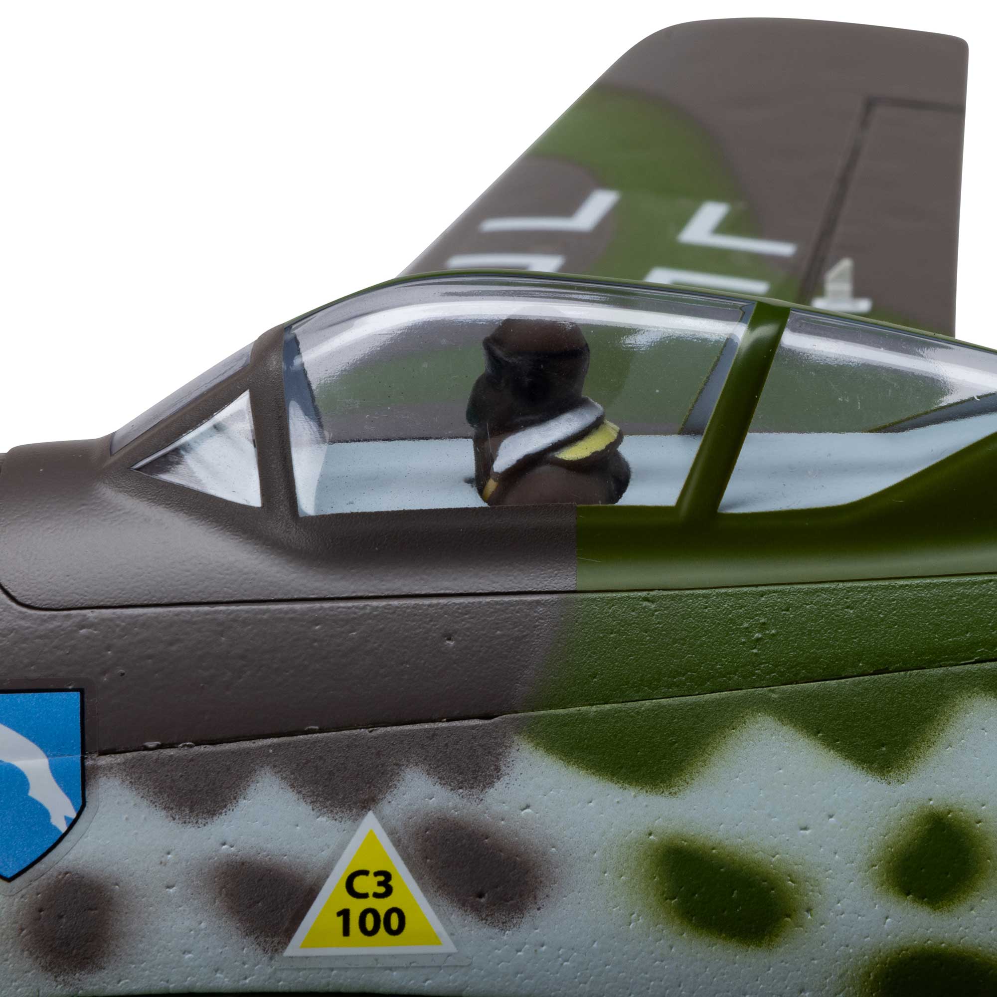 E-flite UMX Me 262 30mm EDF Jet BNF Basic with AS3X and SAFE Select, 660mm