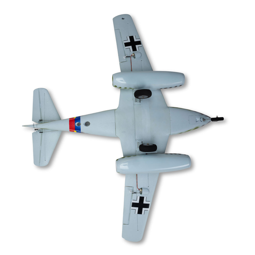 E-flite UMX Me 262 30mm EDF Jet BNF Basic with AS3X and SAFE Select, 660mm
