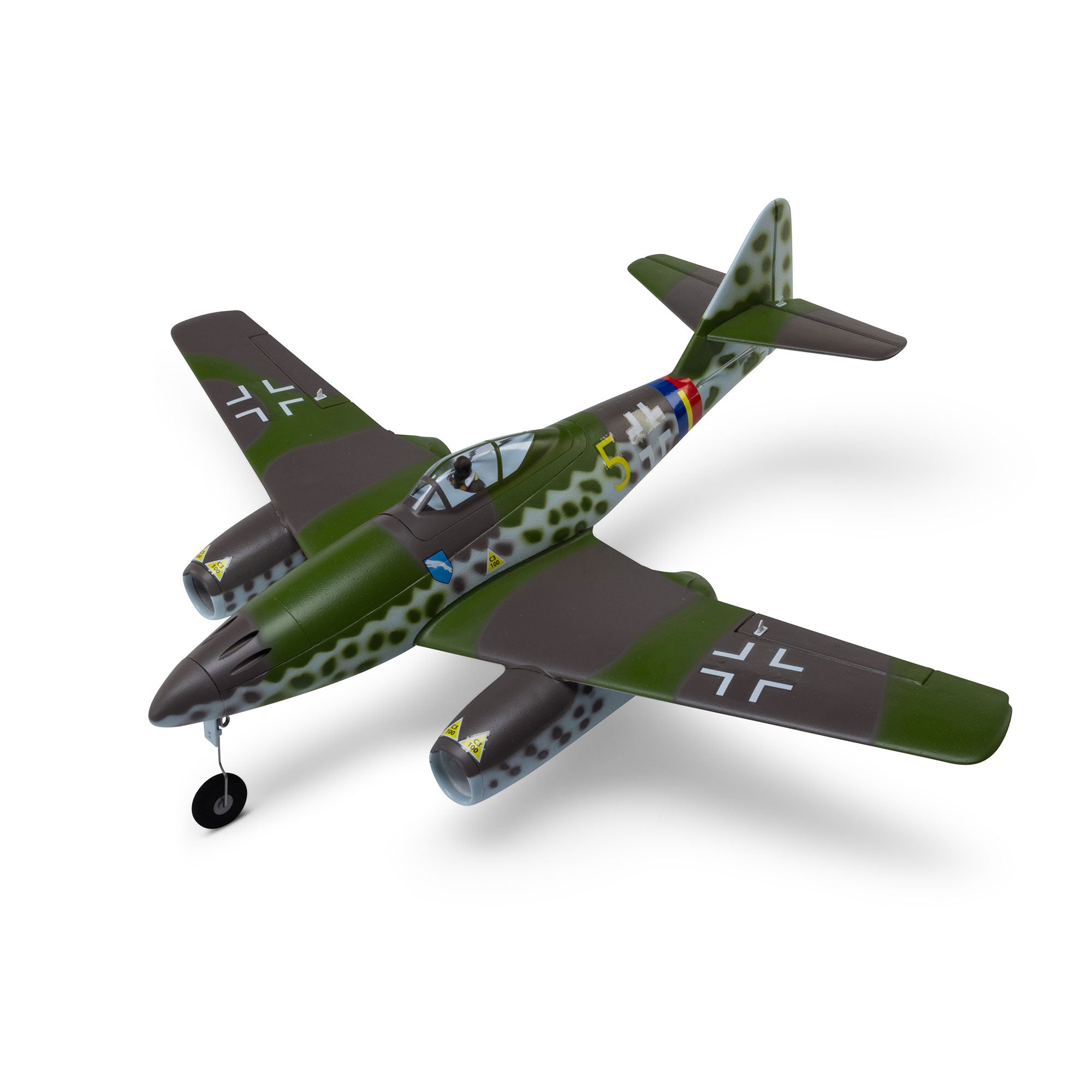 E-flite UMX Me 262 30mm EDF Jet BNF Basic with AS3X and SAFE Select, 660mm