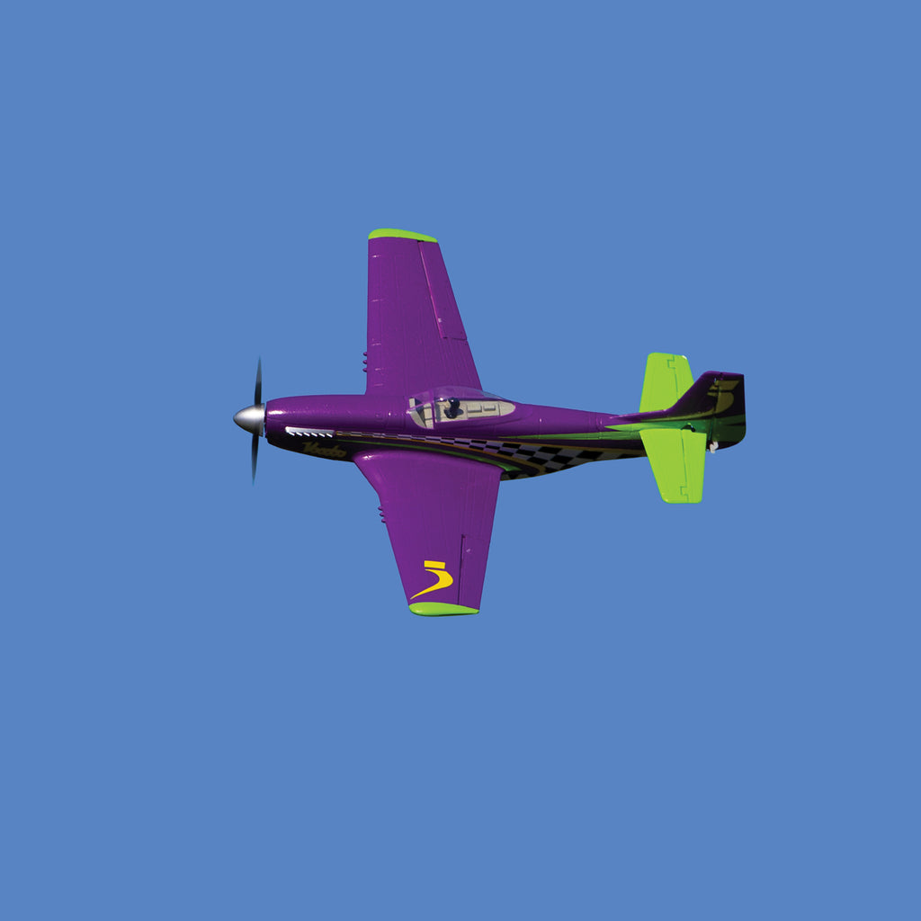 E-flite UMX P-51D Voodoo BNF Basic with AS3X and SAFE Select