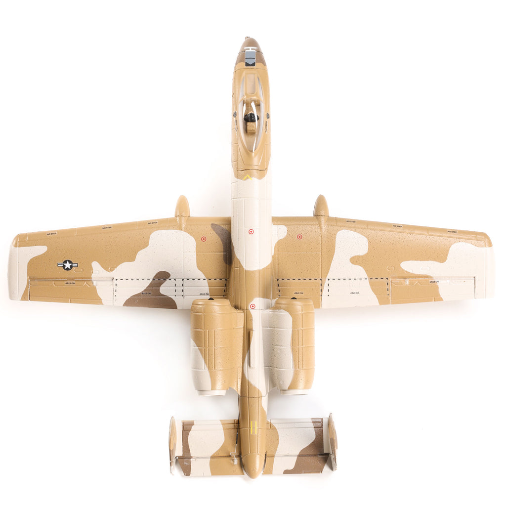 E-flite UMX A-10 Thunderbolt II 30mm EDF Jet BNF Basic with AS3X and SAFE Select