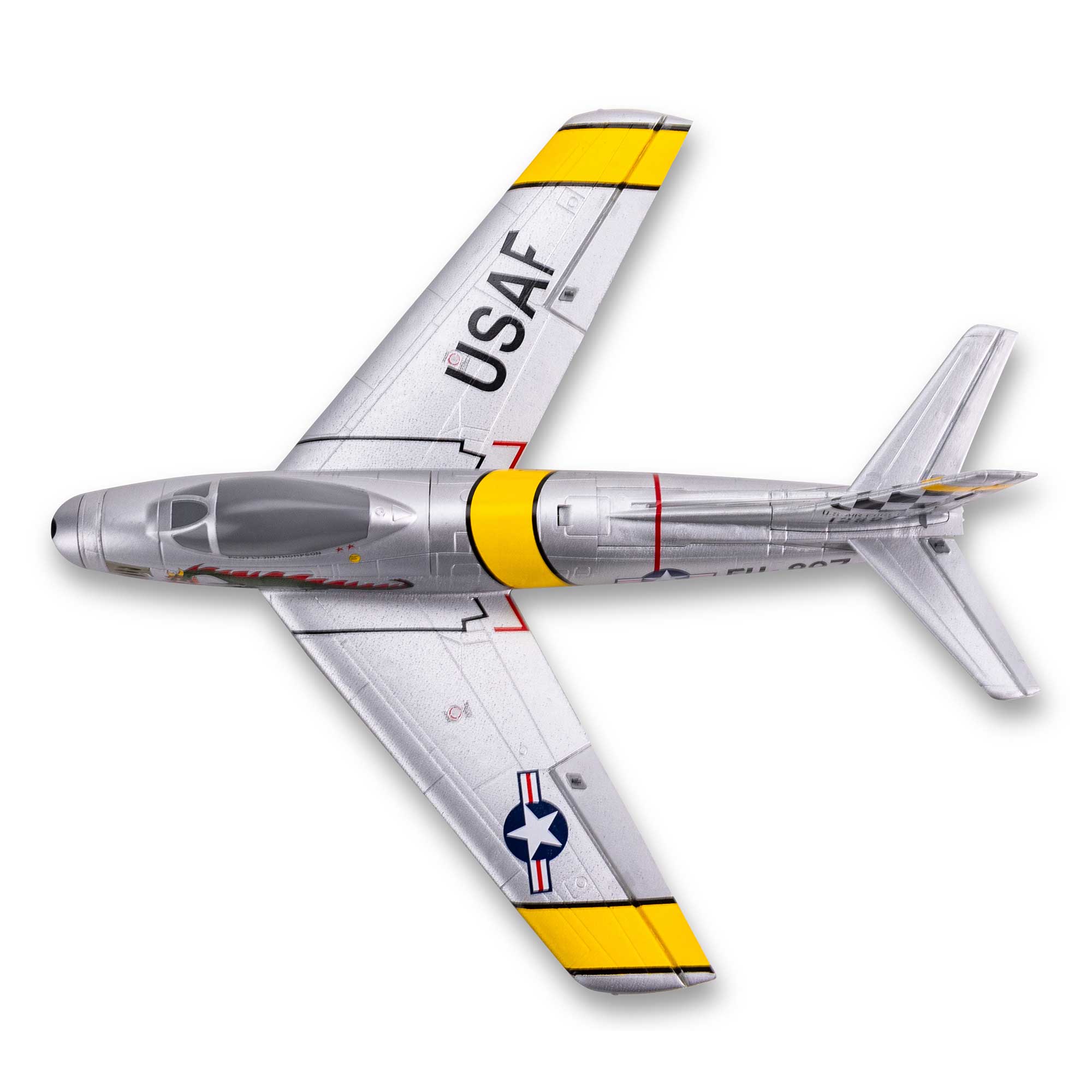 E-flite UMX F-86 Sabre 30mm EDF Jet BNF Basic with AS3X and SAFE Select