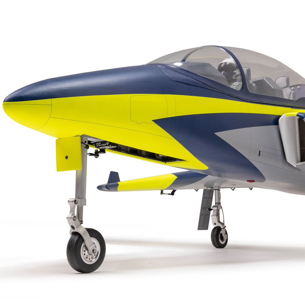 Hangar 9 Viper 100N Turbine Jet ARF with Retract Set, KingTech K-102G4+, 8 Spektrum Servos, Spektrum AR20410T Powersafe Receiver, and Synapse AS3X+ Module