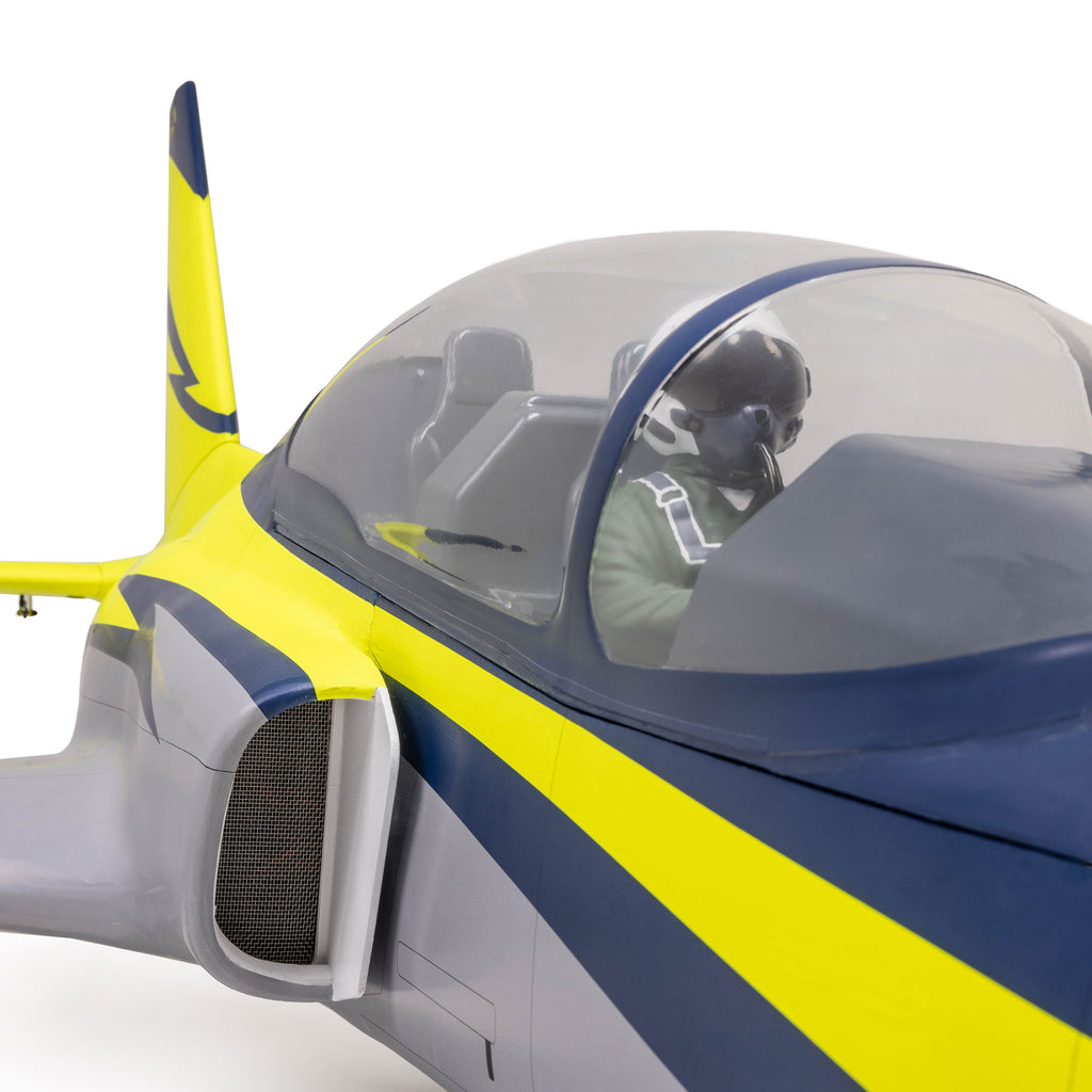 Hangar 9 Viper 100N Turbine Jet ARF with Retract Set, KingTech K-102G4+, 8 Spektrum Servos, Spektrum AR20410T Powersafe Receiver, and Synapse AS3X+ Module