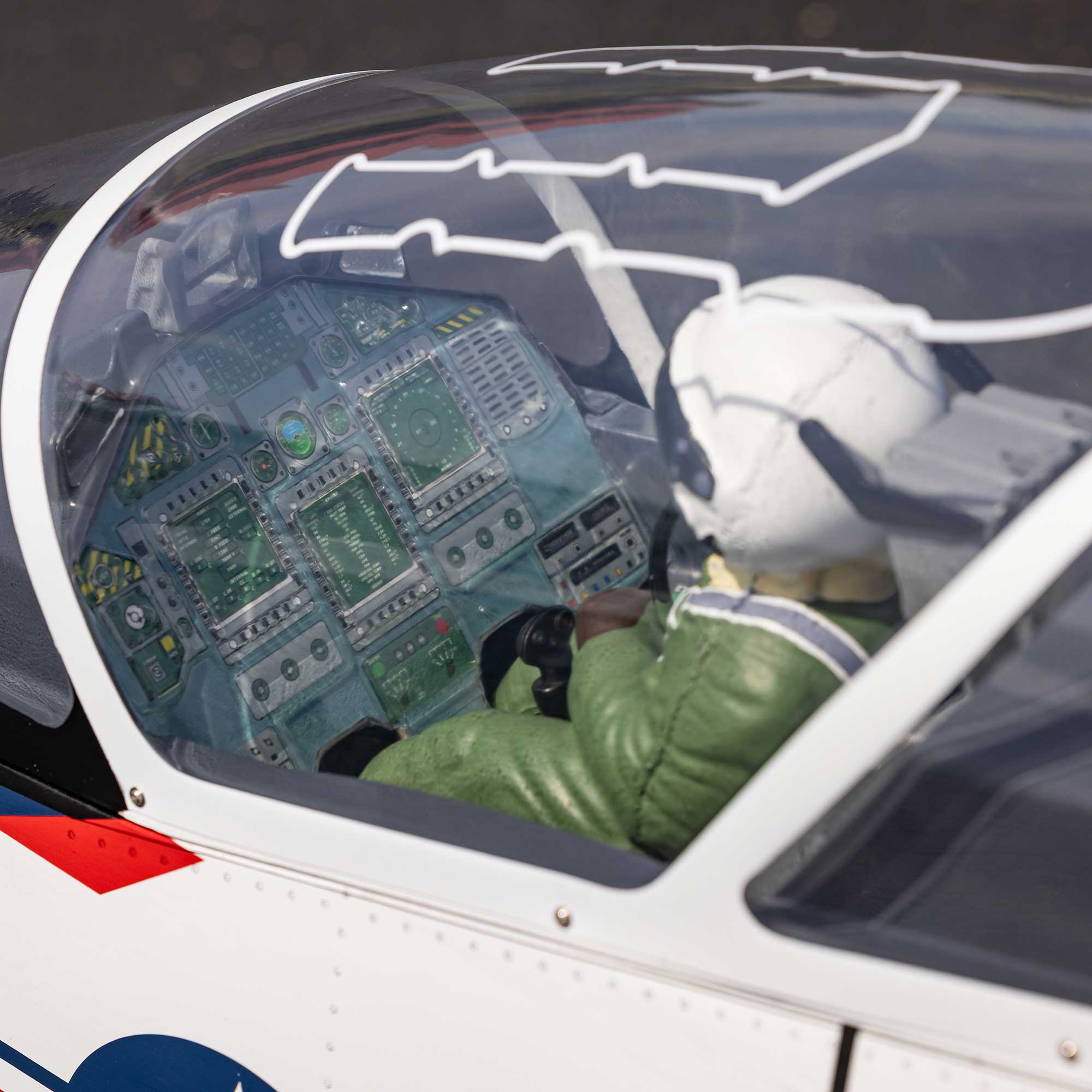 Hangar 9 Hawk/T-45 140-160N ARF with Retract Set and KingTech K-160G4+