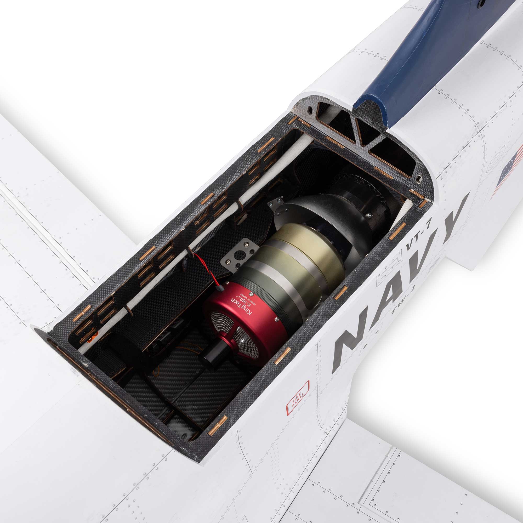 Hangar 9 Hawk/T-45 140-160N ARF with Retract Set, KingTech K-160G4+ and Spektrum Servos