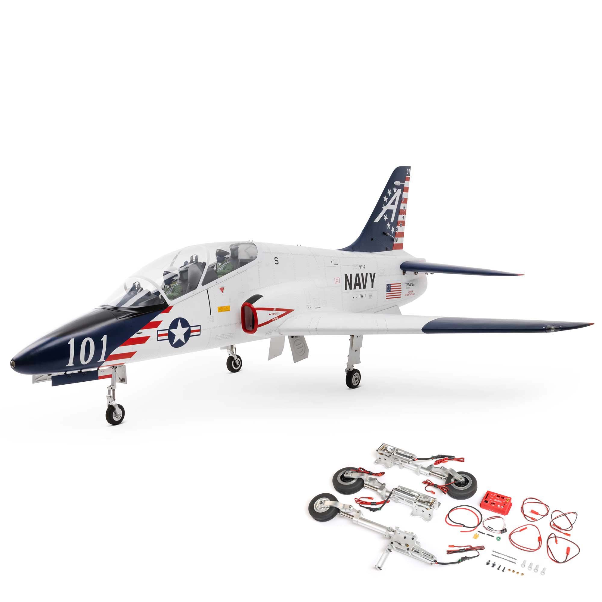 Hangar 9 Hawk/T-45 140-160N ARF with Retract Set