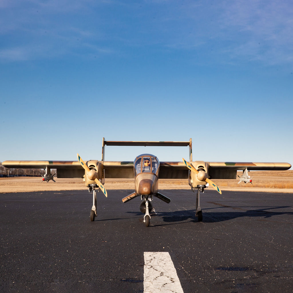 Hangar 9 OV-10 Bronco 30cc ARF, 108" with Landing Gear Set