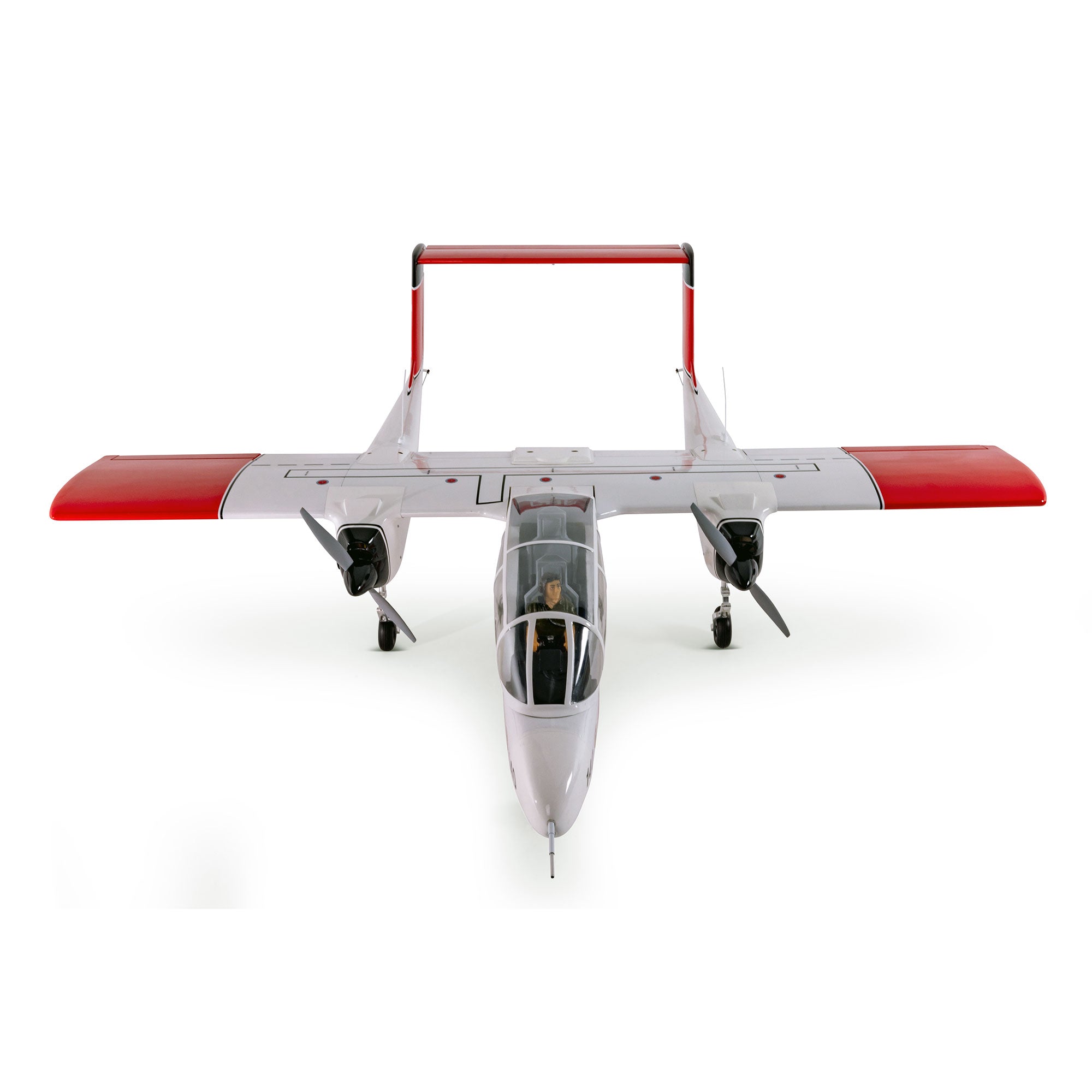 Hangar 9 OV-10 Bronco 20cc ARF with Landing Gear Set, Spektrum Avian Motors and ESCs Combo