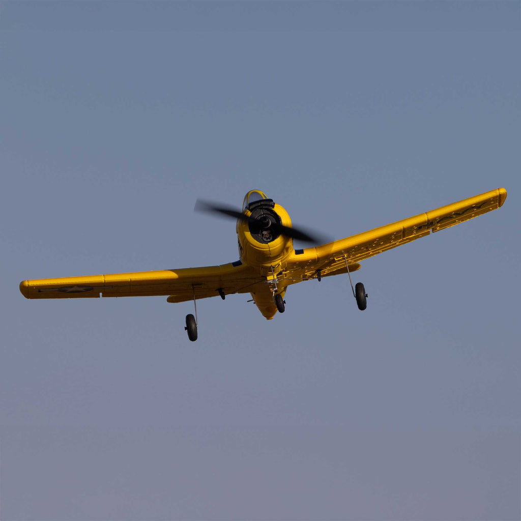 HobbyZone T-28 Trojan 450mm RTF with SAFE (2 Flight Batteries Included)