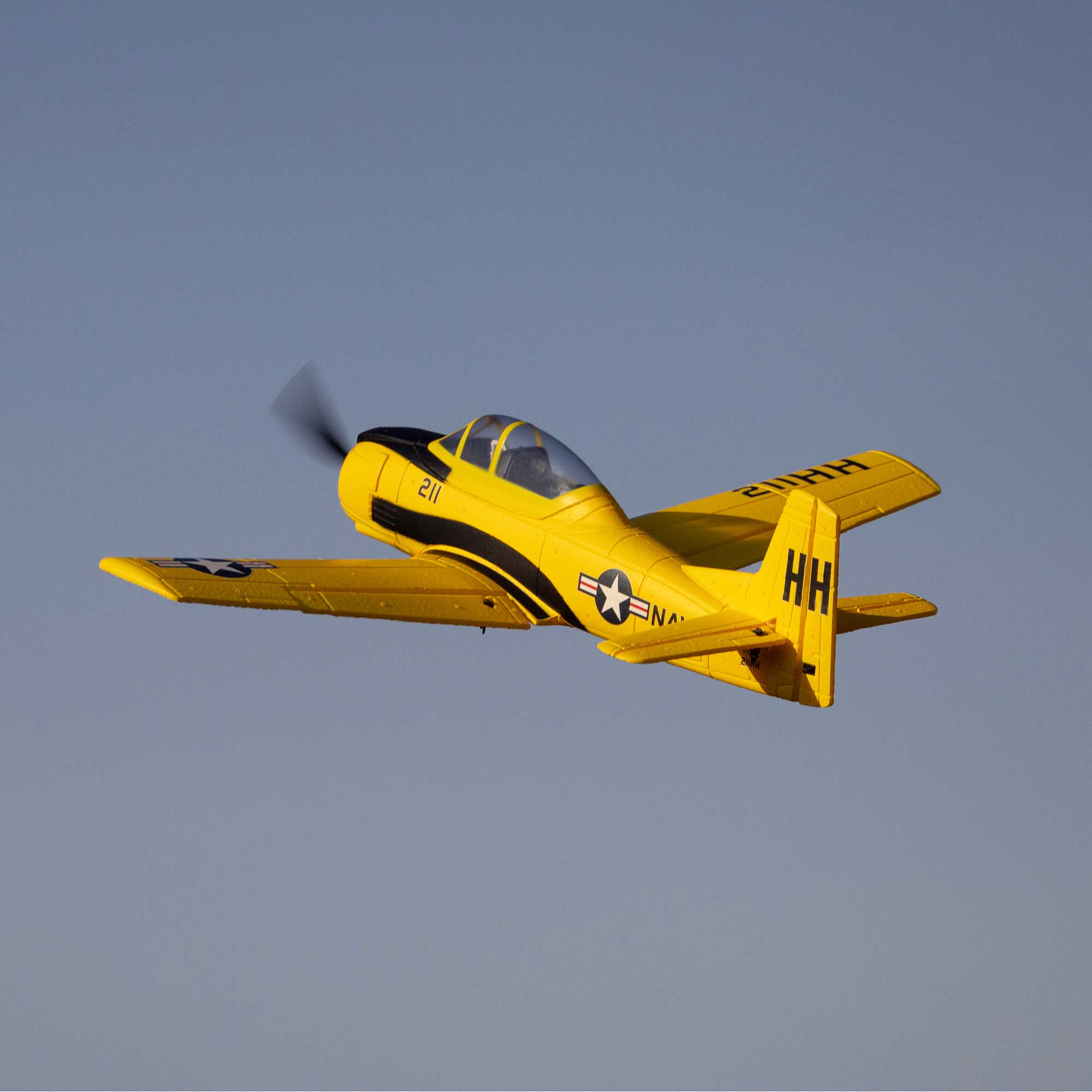 HobbyZone T-28 Trojan 450mm RTF with SAFE (2 Flight Batteries Included)