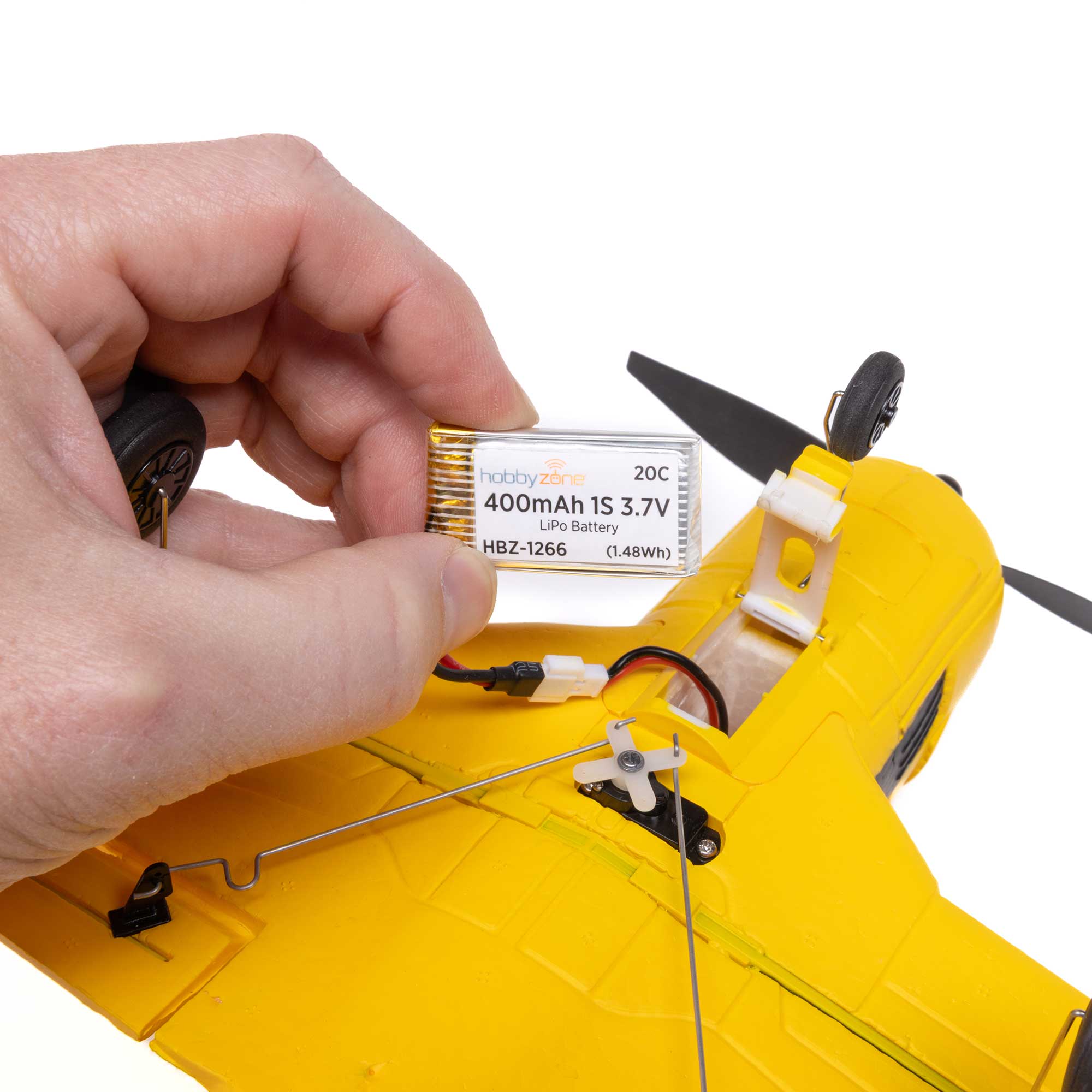 HobbyZone T-28 Trojan 450mm RTF with SAFE (2 Flight Batteries Included)