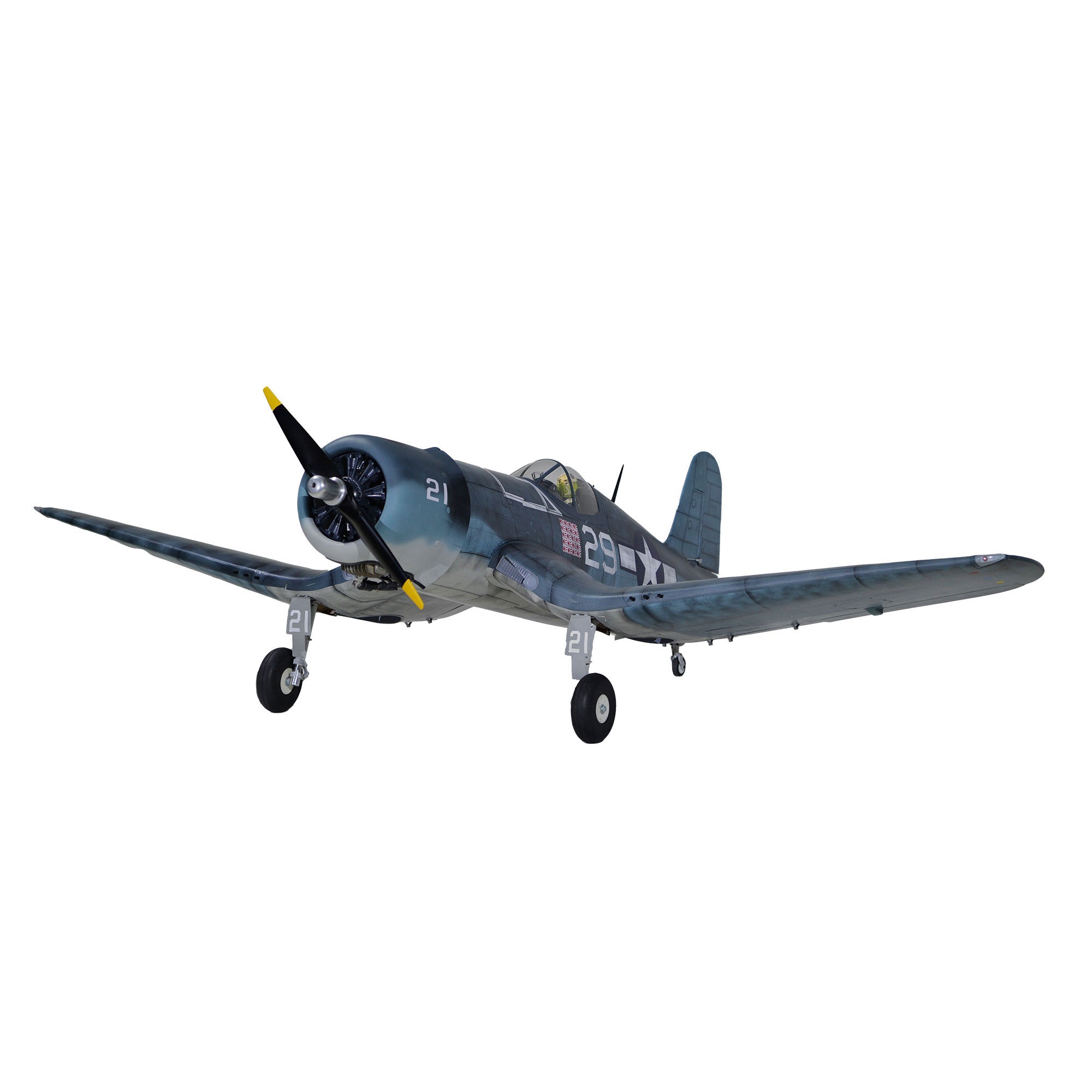Phoenix Model F4U Corsair 50-60cc ARF with Electric Retracts, 85"