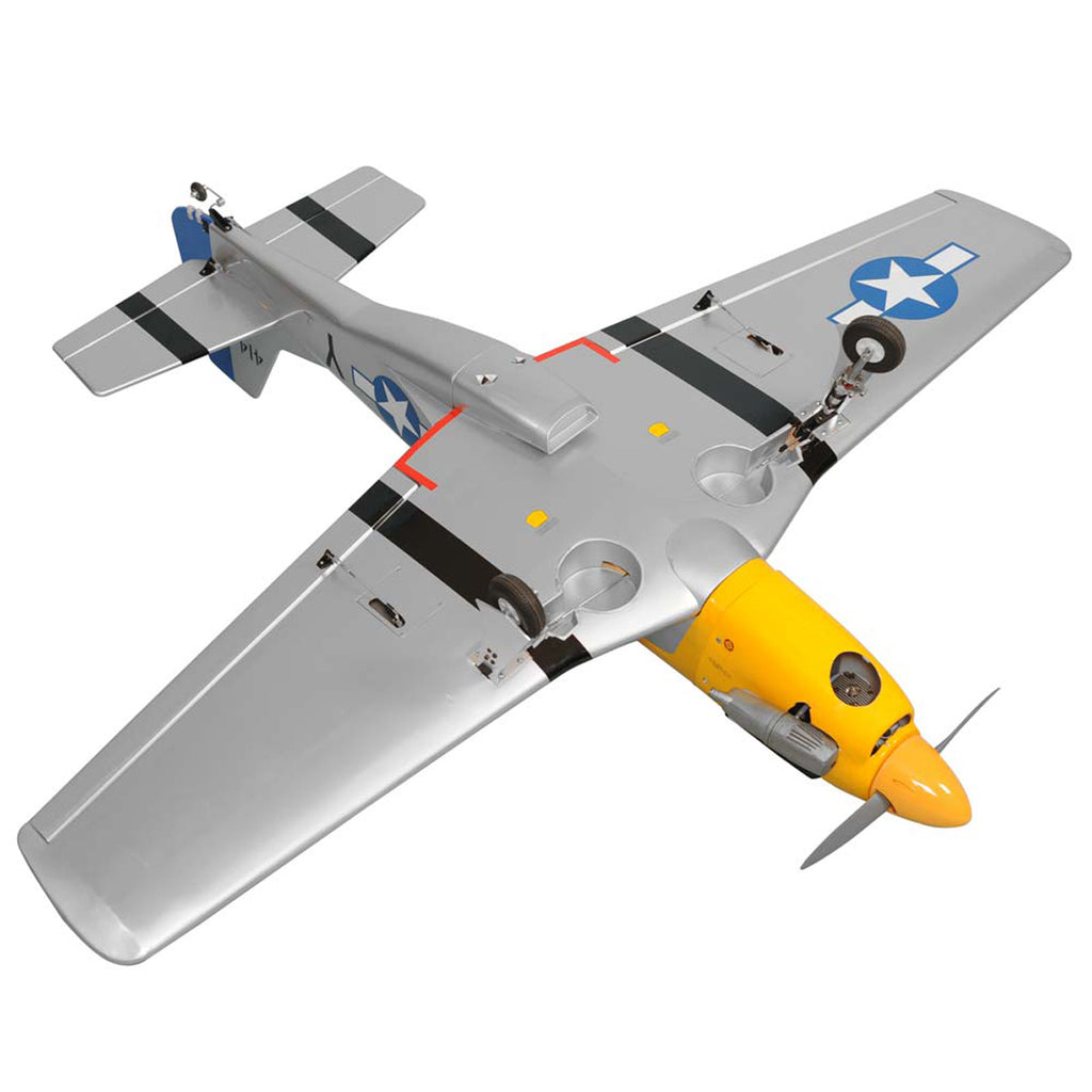 Phoenix Model 1/7 P-51 Mustang .46-.55 GP EP ARF 55.5"