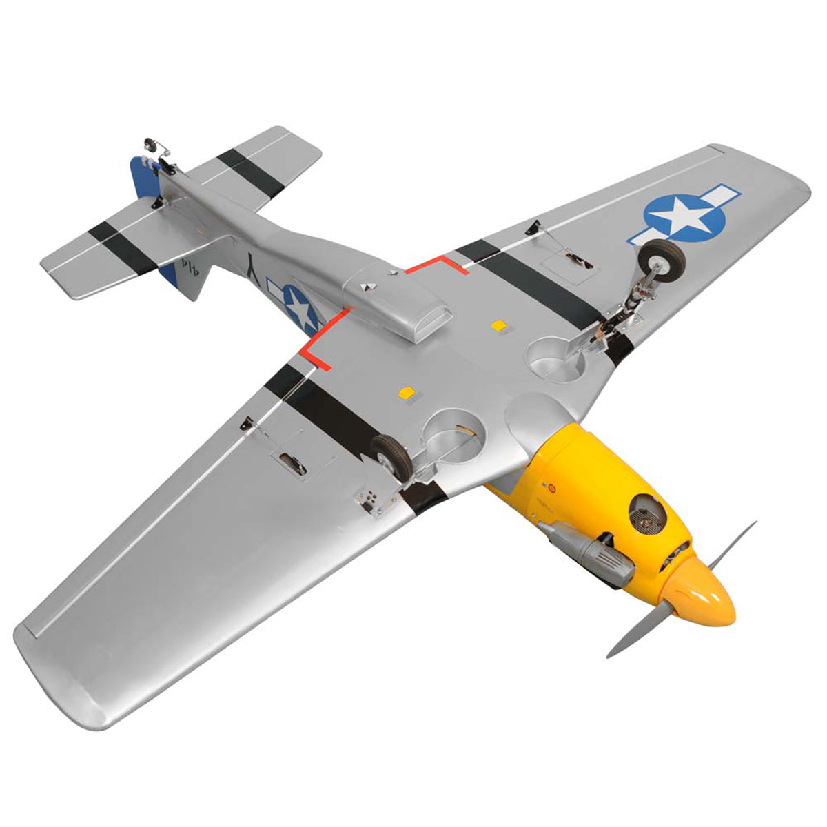 Phoenix Model 1/7 P-51 Mustang .46-.55 GP EP ARF 55.5"
