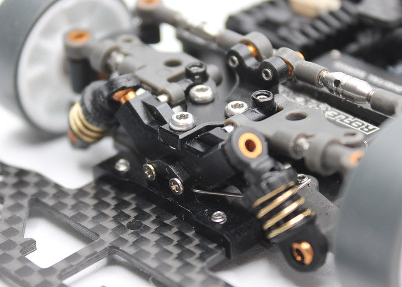Reflex Racing RX28SE Gen 3 - Front Suspension and Steering Detail