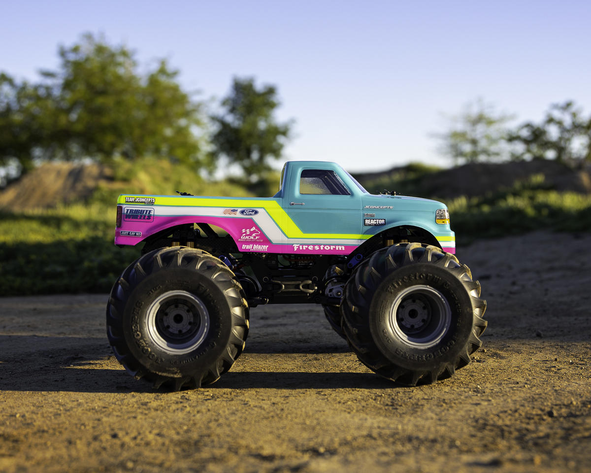 JConcepts Reactor Stage 2 "Wolf" 1/10 Electric 4x4 Monster Truck Kit (Racer)