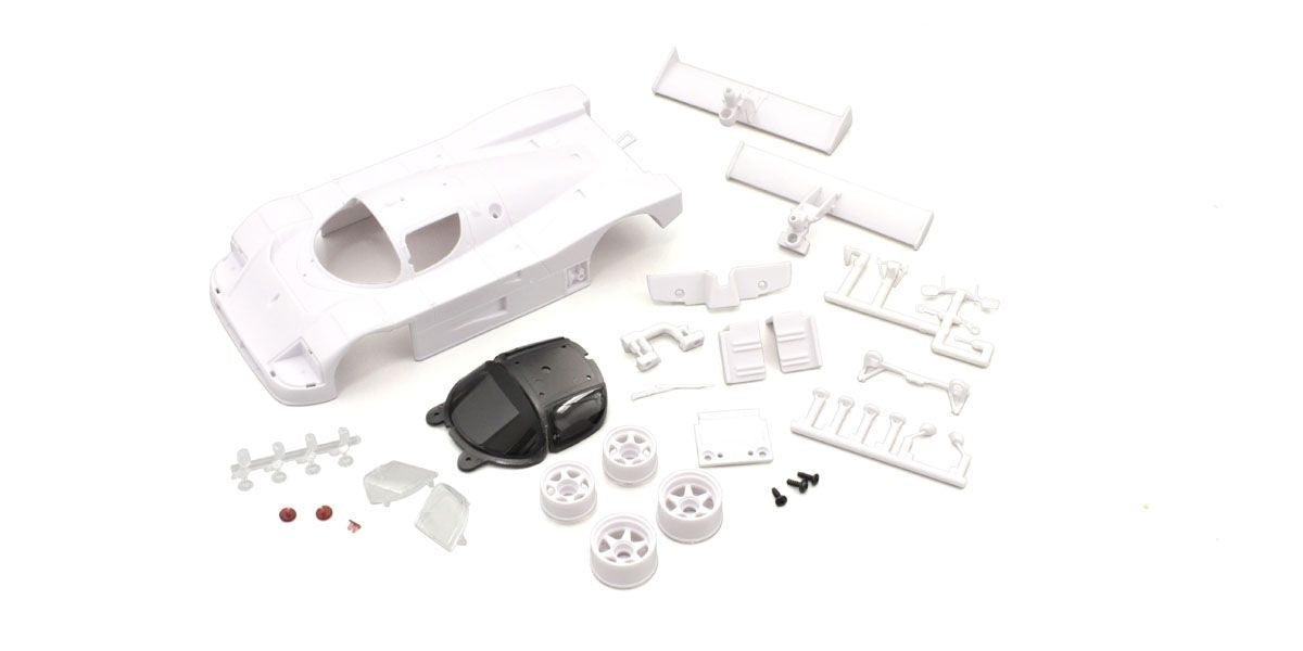 SAUBER MercedesC9 White body set(w/Wheel - view 1