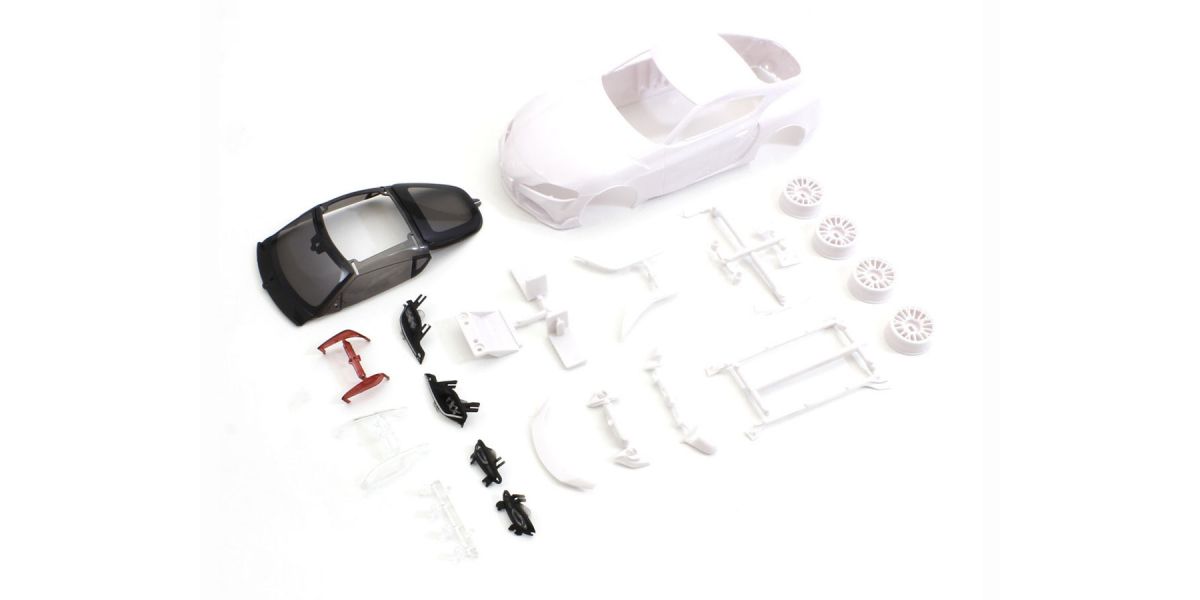 Toyota GR Supra TRD White BodySet w/Wheel - view 1