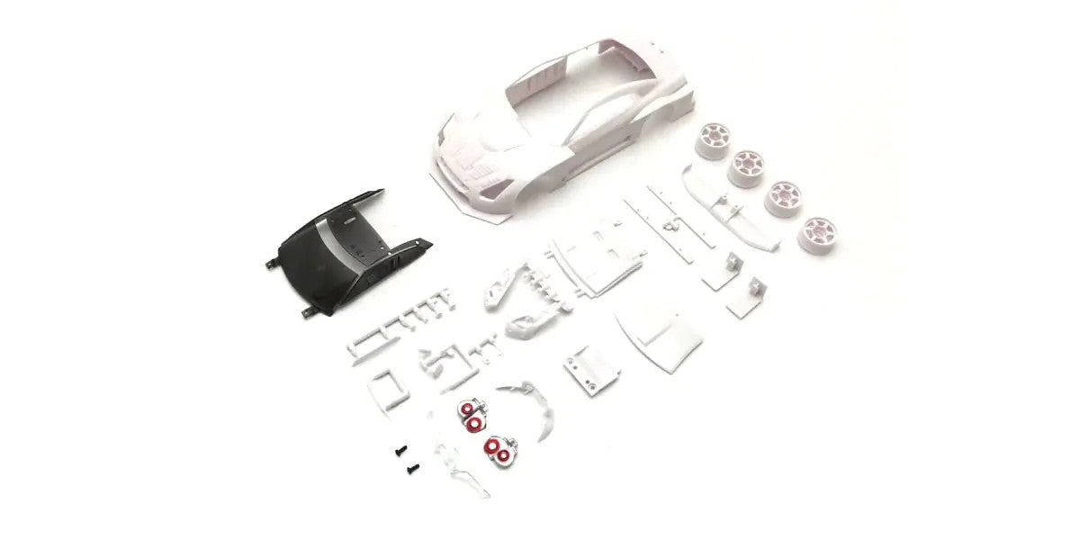 NISSAN GT-R GT500 2008 White Body set w/wheels - view 1