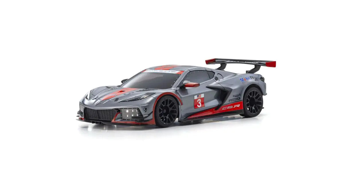 ASC MR04W-MM CHEVROLET® CORVETTE® C8.R Gunmetal / Red - view 1