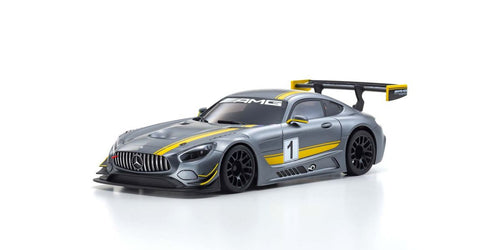 ASC MR03W-MM Mercedes-AMG GT3Gray/Yellow - view 1