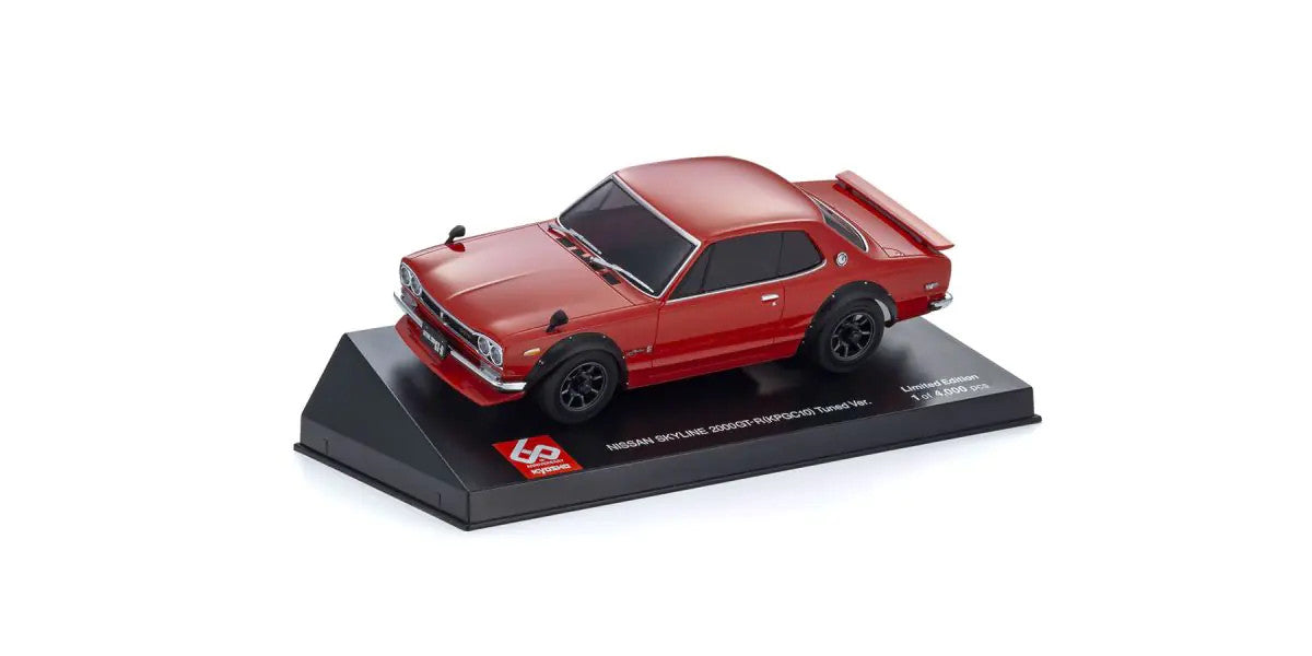 ASC MA-020 NISSAN SKYLINE 2000GT-R (KPGC10) Tuned Ver. Red 60th Anniversary - view 1
