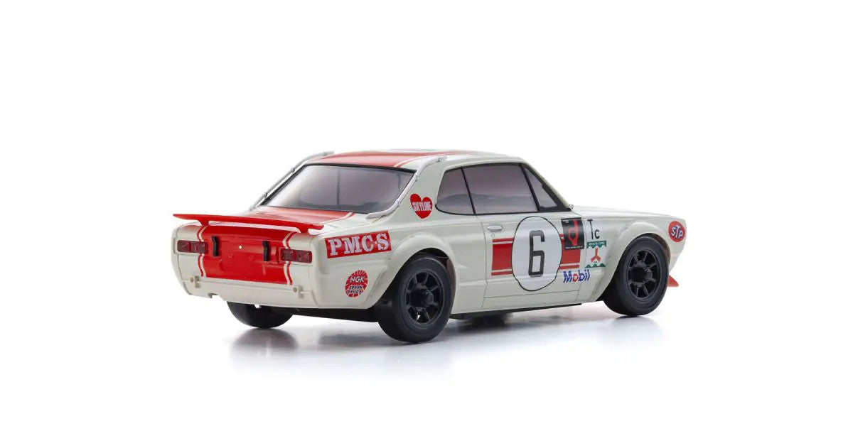 ASC MA-020 NISSAN SKYLINE 2000GT-R (KPGC10) Racing 1972 #6 Red - view 2