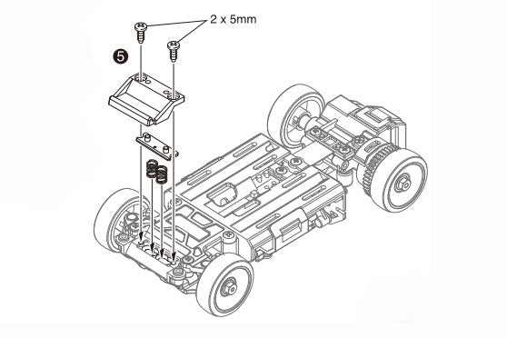 Gyro Unit Set(for MR-03) - view 6