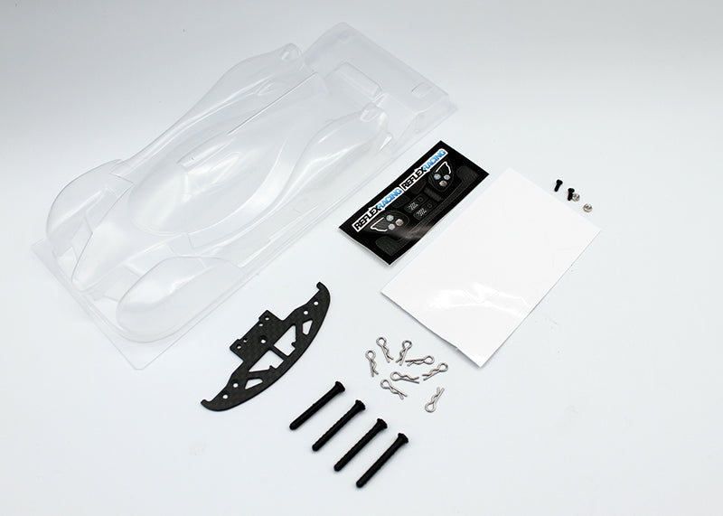 RAD001-KIT Reflex Racing LMP3 1/28 Scale Lexan Body