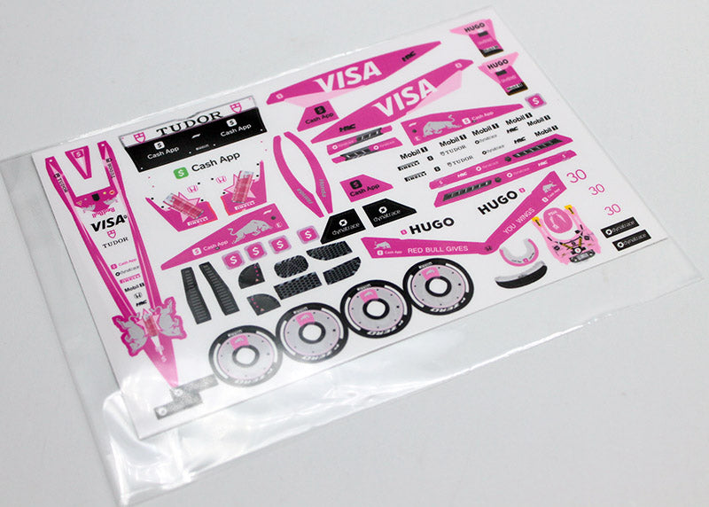 Raceway RC RCR007 FX28 Decal Set - Type PVC