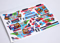 RCR014 Raceway RC Jomurema GT-01 Decal Set - Theme 3