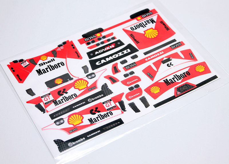 RCR016 Raceway RC Jomurema GT-01 Decal Set - Theme 5