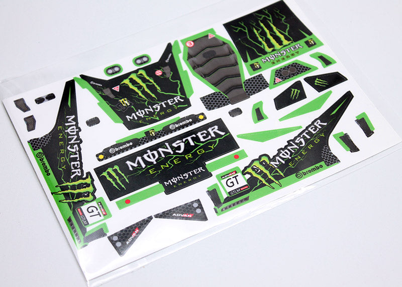 RCR020 Raceway RC Mako Decal Set - Theme 4