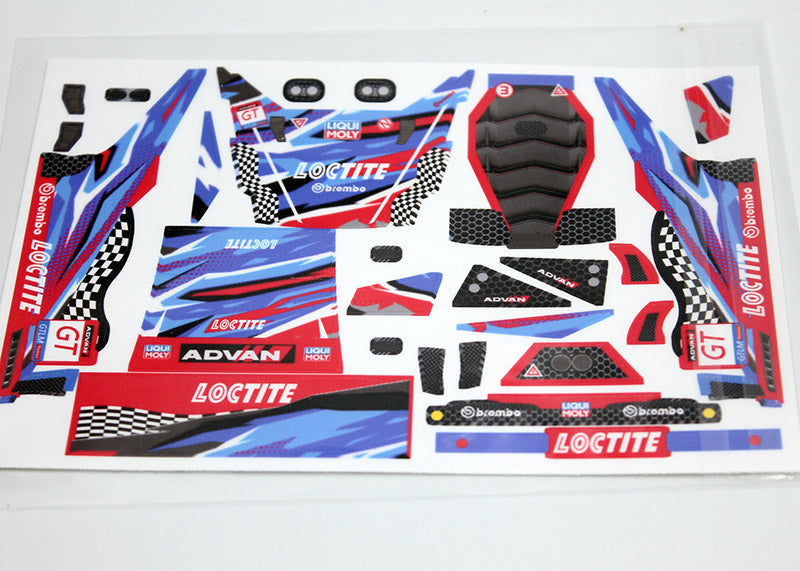 RCR023 Raceway RC Mako Decal Set - Theme 7