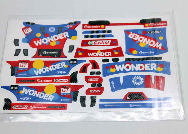 RCR028 Raceway RC Jomurema GT-01 Decal Set - Theme 6