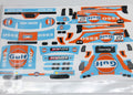 RCR030 Raceway RC Jomurema GT-01 Decal Set - Theme 8