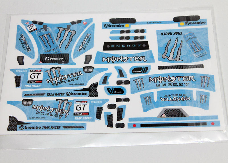 RCR035 Raceway RC Jomurema GT-01 Decal Set - Theme 13