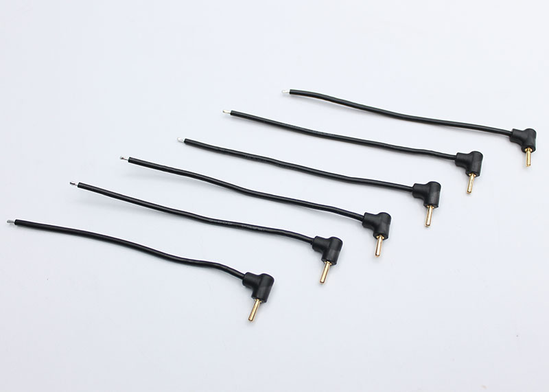 RRE022 Reflex Racing 2.0mm Bullet Plugs with Molded in Grip Pig Tails (6 pcs)
